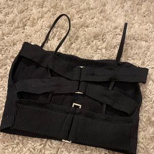 Urban outfitters black tank top xs